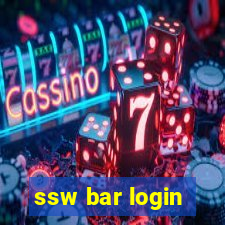 ssw bar login